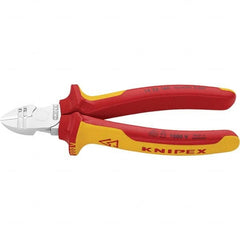 Knipex - Cutting Pliers Type: Diagonal Cutter w/Stripper Insulated: Insulated - Makers Industrial Supply