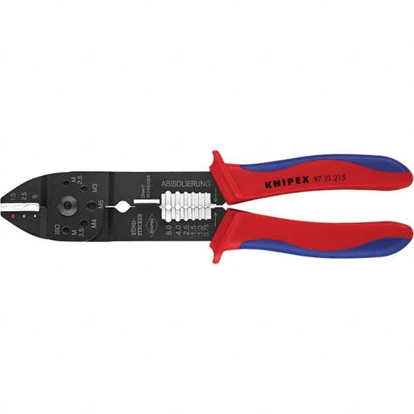 Knipex - Crimpers Type: Crimping Pliers Capacity: 10 - 18 AWG - Makers Industrial Supply