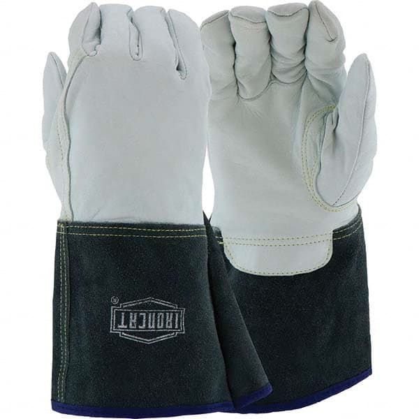 PIP - Size XS Para-Aramid Lined Kidskin Welding Glove - Makers Industrial Supply