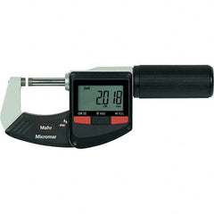 Mahr - Electronic Outside Micrometers Type: Standard Minimum Measurement (Decimal Inch): 0.0000 - Makers Industrial Supply