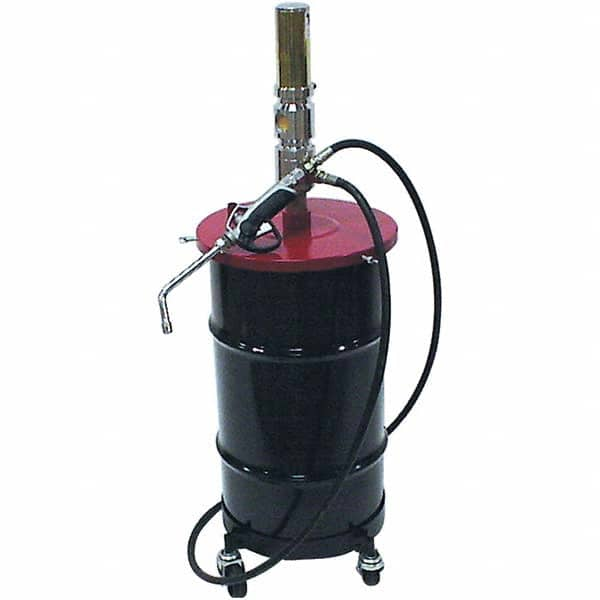 Air-Operated Pump: 1 lb/min, Oil Lubrication, Metal