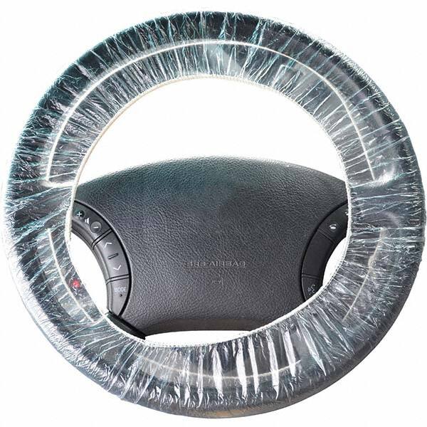 JohnDow - Vehicle Interior Covers Type: Steering Wheel Cover Color: Clear - Makers Industrial Supply