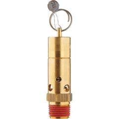 Control Devices - 1/2" Inlet, ASME Safety Valve - Makers Industrial Supply