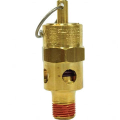 Control Devices - 1/8" Inlet, ASME Safety Valve - Makers Industrial Supply