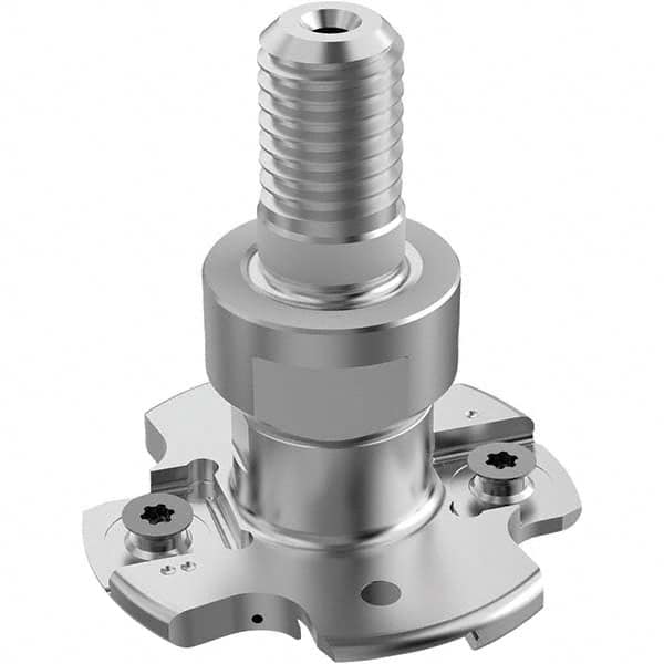 Seco - Combimaster Connection, 5mm Cutting Width, 11.6mm Depth of Cut, 40mm Cutter Diam, 4 Tooth Indexable Slotting Cutter - Makers Industrial Supply