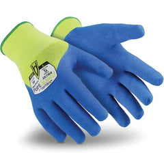 HexArmor - Size L (9), ANSI Cut Lvl A9, Nitrile Coated Cut Resistant Gloves - Makers Industrial Supply