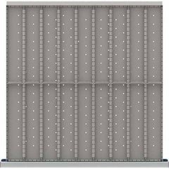 LISTA - 18-Compartment Drawer Divider Layout for 3.15" High Drawers - Makers Industrial Supply