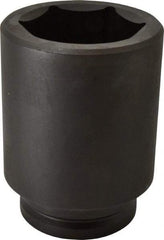 Proto - 1-1/2" Drive 3-1/8" Deep Impact Socket - 6 Points, 6-3/8" OAL - Makers Industrial Supply