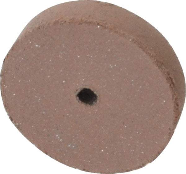 Cratex - 5/8" Diam x 1/16" Hole x 1/8" Thick, Surface Grinding Wheel - Silicon Carbide, Fine Grade, 25,000 Max RPM, Rubber Bond, No Recess - Makers Industrial Supply