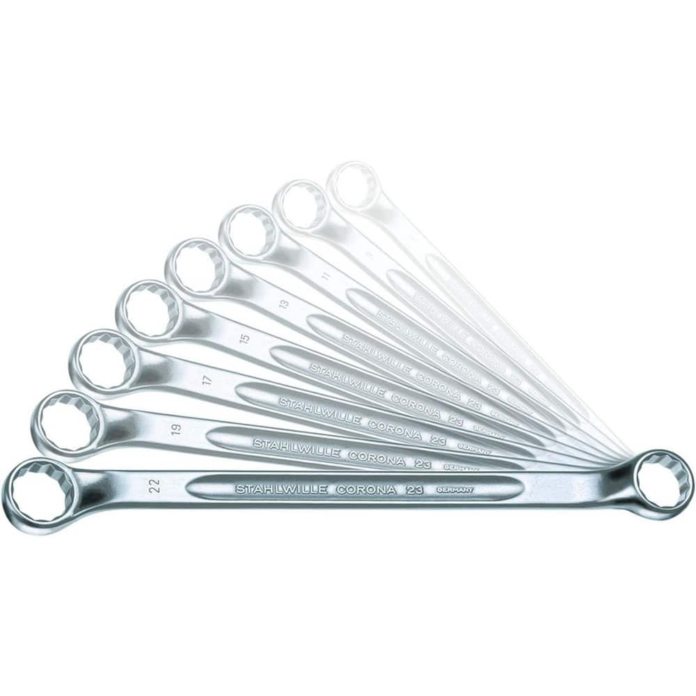 Wrench Sets; Set Type: Double Box End Wrench; System Of Measurement: Metric; Container Type: Carton; Wrench Size: 6x7 to 30x32 mm; Material: Alloy Steel; Chrome; Finish: Chrome-Plated; Overall Length: 15.3544 in; Non-sparking: No; Corrosion-resistant: No;