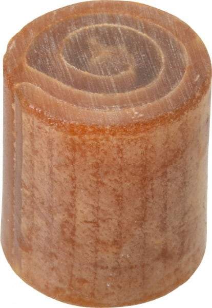 Garland - 1" Face Diam, Grade Medium Soft, Hammer Tip/Face - Rawhide - Makers Industrial Supply