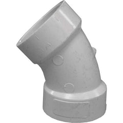 Jones Stephens - Plastic Pipe Fittings Type: Short Turn 45 Elbow Fitting Size: 2 (Inch) - Makers Industrial Supply