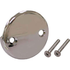 Jones Stephens - Shower Heads & Accessories Type: Overflow Plate Finish/Coating: Chrome Plated - Makers Industrial Supply