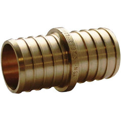 Jones Stephens - Brass & Chrome Pipe Fittings Type: Coupling Fitting Size: 1 - Makers Industrial Supply