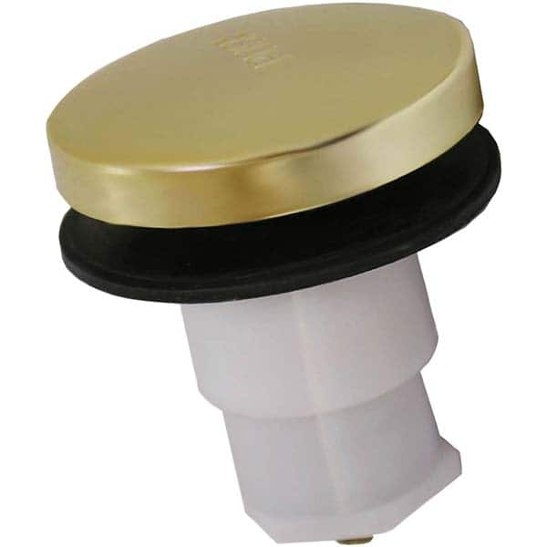 Jones Stephens - Shower Heads & Accessories Type: Bath Drain Finish/Coating: Polished Brass - Makers Industrial Supply