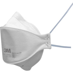 3M - Disposable Respirators & Masks; Type: Disposible Respirator Mask ; NIOSH Classification: N95 ; Features: Flat Fold. Indivually Wrapped. Adjustable Noseclip. Compatible With Eyewear. ; Strap Type: Elastic ; Usage Conditions: Agriculture; Biotechnolog - Exact Industrial Supply