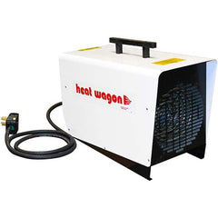 Heat Wagon - Electric Forced Air Heaters Type: Portable Heater Unit Maximum BTU Rating: 30700 - Makers Industrial Supply