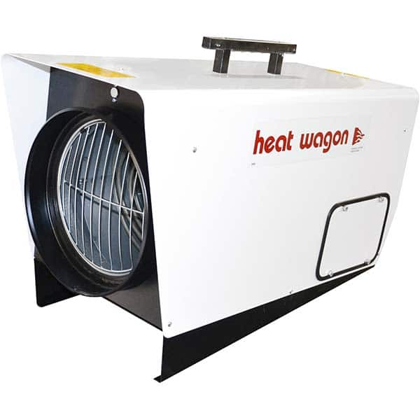 Heat Wagon - Electric Forced Air Heaters Type: Forced Air Blower Maximum BTU Rating: 65000 - Makers Industrial Supply