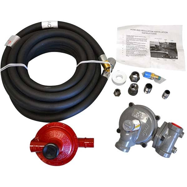 Heat Wagon - Heater Accessories Type: Hose & Regulator For Use With: IX405; S405; DG250; DG400 - Makers Industrial Supply