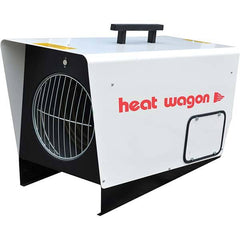 Heat Wagon - Electric Forced Air Heaters Type: Forced Air Blower Maximum BTU Rating: 65000 - Makers Industrial Supply