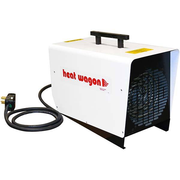 Heat Wagon - Electric Forced Air Heaters Type: Portable Heater Unit Maximum BTU Rating: 20500 - Makers Industrial Supply