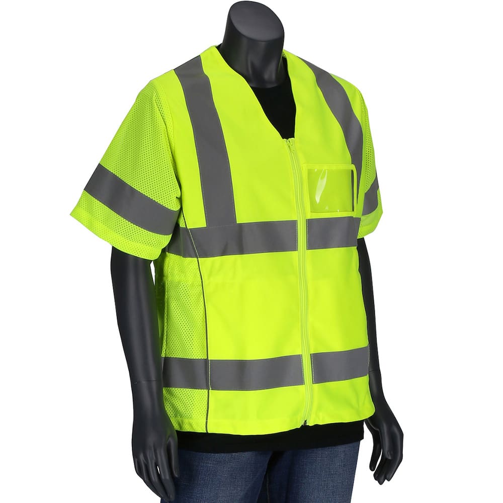 PIP - High Visibility Vests Vest Style: General Purpose Vest Type: Hi Visibility - Makers Industrial Supply