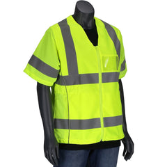 PIP - High Visibility Vests Vest Style: General Purpose Vest Type: Hi Visibility - Makers Industrial Supply