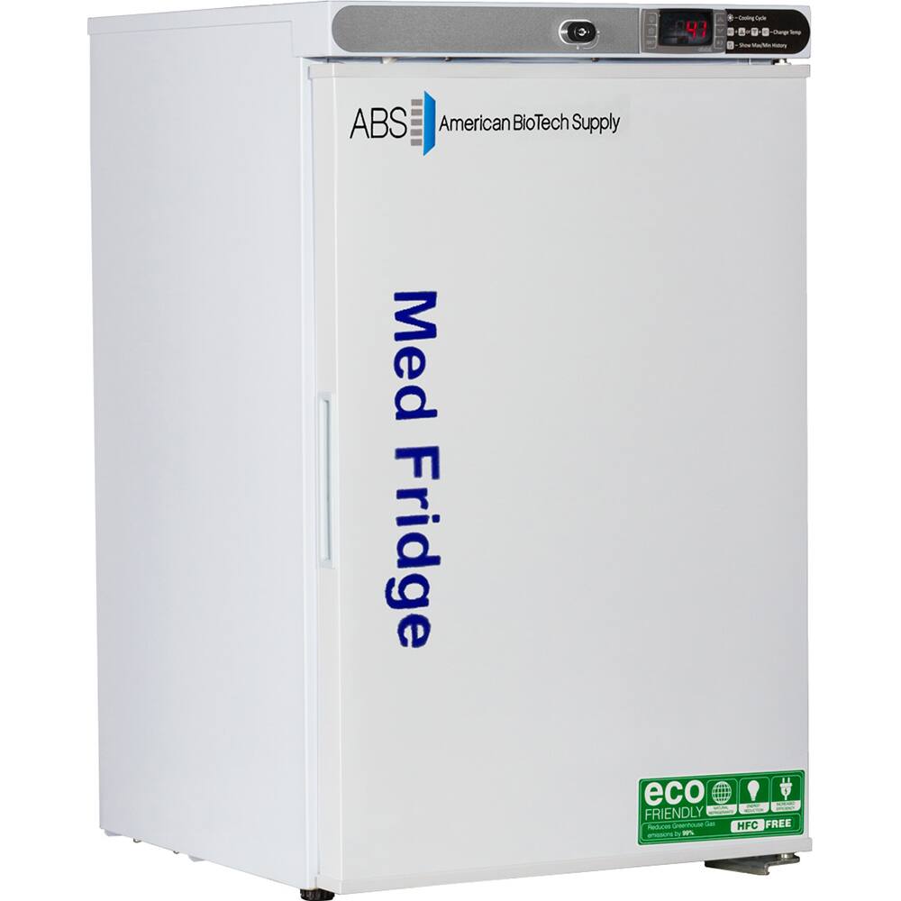 American BioTech Supply - Laboratory Refrigerators and Freezers Type: Pharmacy Refrigerator Volume Capacity: 2.5 Cu. Ft. - Makers Industrial Supply