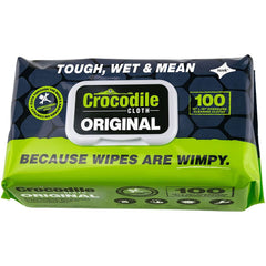 Crocodile Cloth - Wipes Type: General Purpose Style: Pre-Moistened; Flat Fold - Makers Industrial Supply