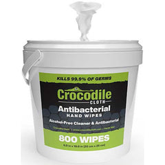 Crocodile Cloth - Wipes Type: Disinfectant Style: Pre-Moistened; Center Pull - Makers Industrial Supply