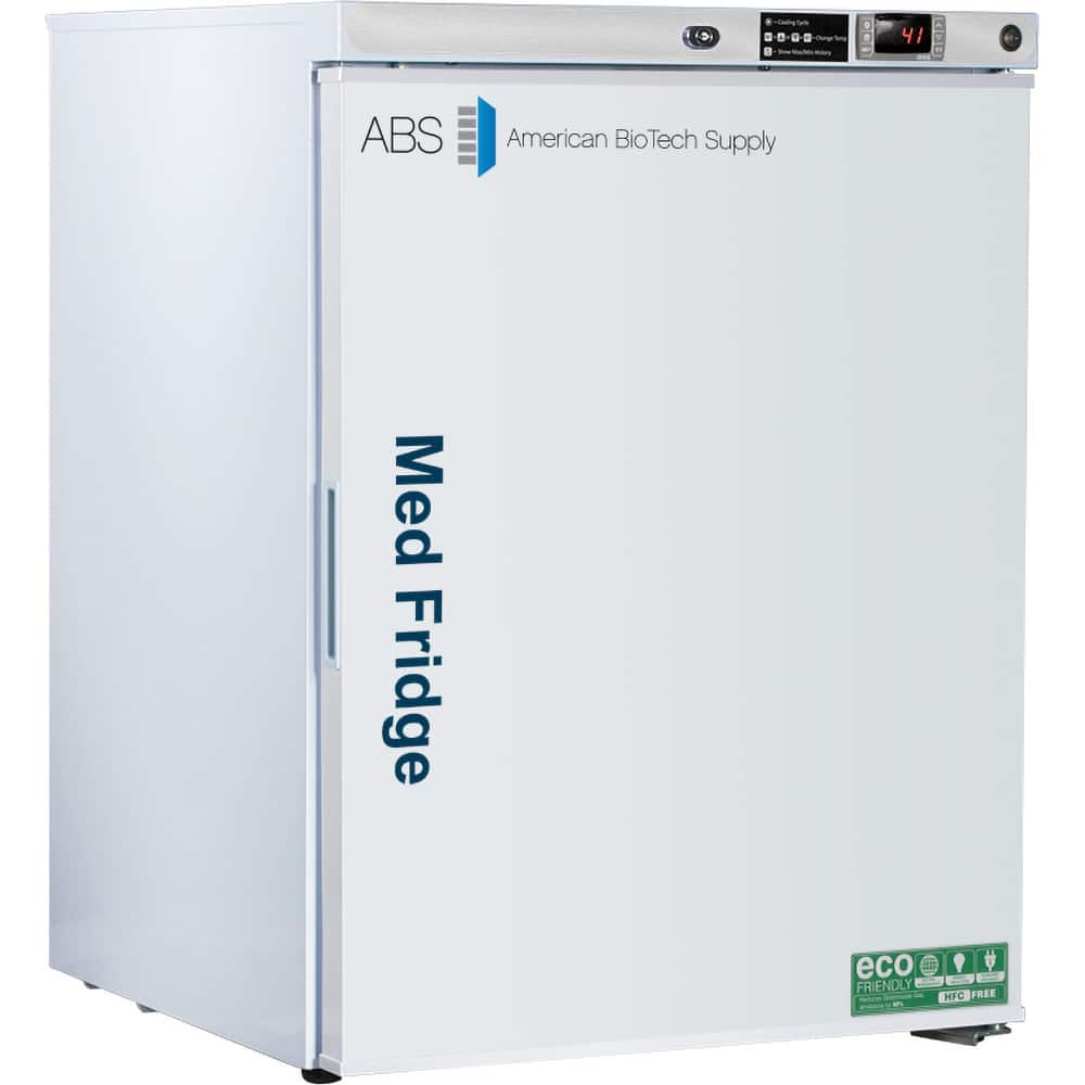 American BioTech Supply - Laboratory Refrigerators and Freezers Type: Pharmacy Refrigerator Volume Capacity: 5.2 Cu. Ft. - Makers Industrial Supply