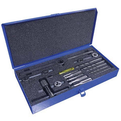 Greenfield Threading - Tap & Die Sets Minimum Tap Thread Size (mm): M6x1.00 Maximum Tap Thread Size (mm): M12x1.75 - Makers Industrial Supply