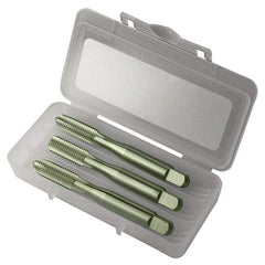 Greenfield Threading - Tap Sets Thread Size: 1/4 - 20 Number of Flutes: 4 - Makers Industrial Supply