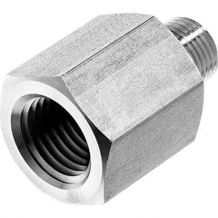 USA Sealing - 3/8 x 1/4" 316 Stainless Steel Pipe Reducing Adapter - Makers Industrial Supply