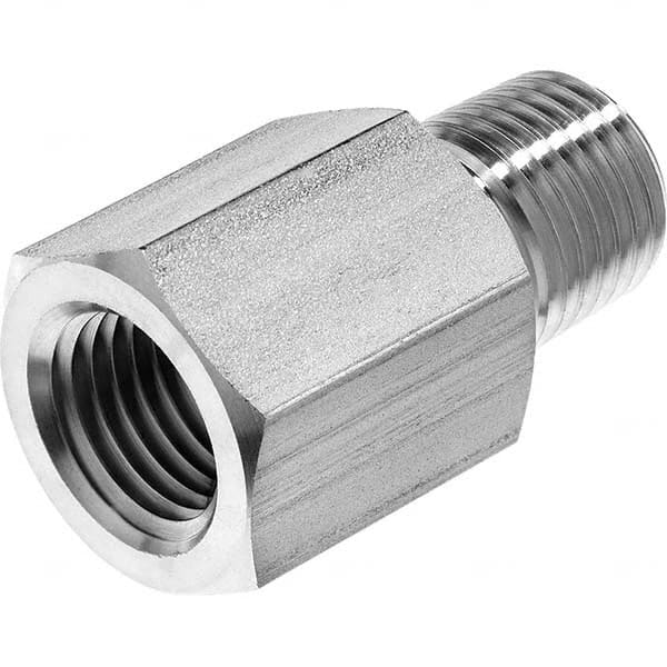 USA Sealing - 3/8" 316 Stainless Steel Pipe Adapter - Makers Industrial Supply