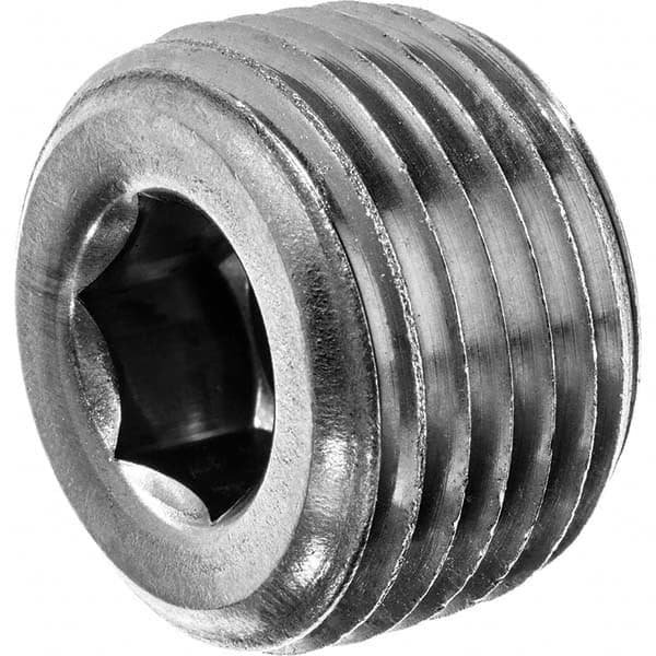 USA Sealing - 3/4" Galvanized Steel Pipe Hex Socket Plug - Makers Industrial Supply