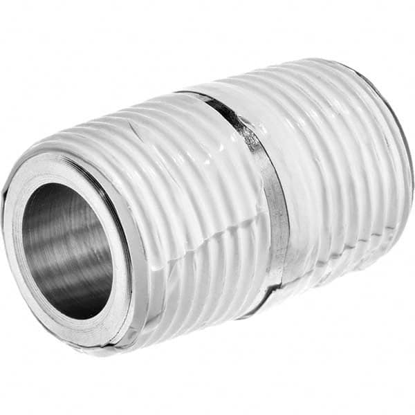 USA Sealing - 1/2" 316 Stainless Steel Pipe Close Nipple - Makers Industrial Supply