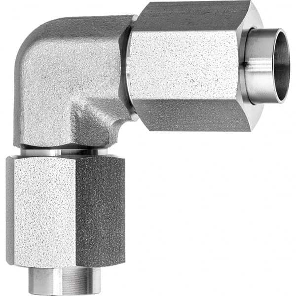 USA Sealing - Metal Compression Tube Fittings Type: Union Elbow End Connections: Comp x Comp - Makers Industrial Supply