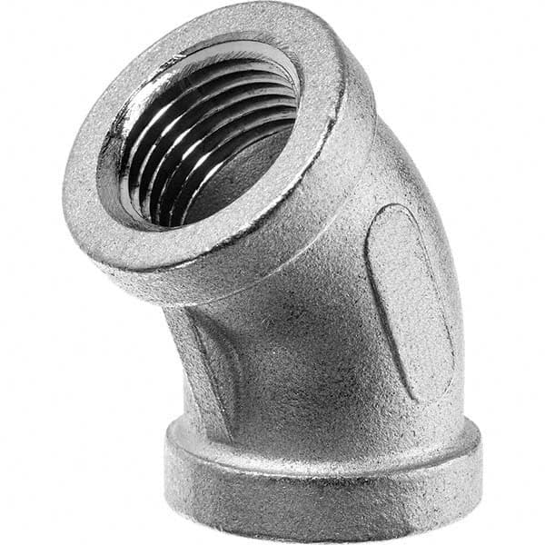 USA Sealing - 1-1/2" 316 Stainless Steel Pipe 45° Elbow - Makers Industrial Supply