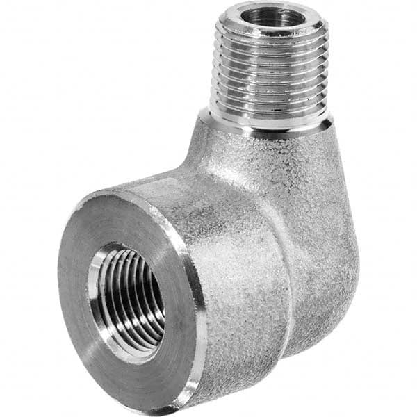 USA Sealing - 1/4" 304 Stainless Steel Pipe 90° Street Elbow - Makers Industrial Supply