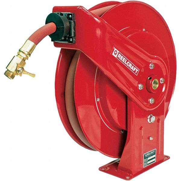 Reelcraft - Hose Reels Style: Spring Retractable Hose Length (Feet): 25 - Makers Industrial Supply