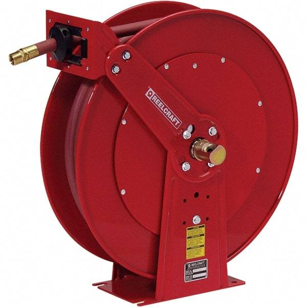 Reelcraft - Hose Reels Style: Spring Retractable Hose Length (Feet): 50 - Makers Industrial Supply