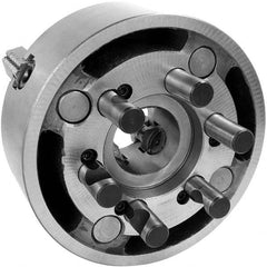 Hertel - Manual Lathe Chucks Chuck Type: Independent Nominal Chuck Size: 8 - Makers Industrial Supply