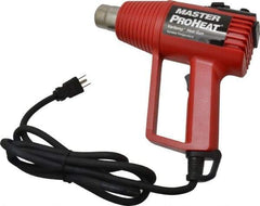 Master Appliance - 130 to 1,000°F Heat Setting, 16 CFM Air Flow, Heat Gun - 120 Volts, 11 Amps, 1,300 Watts, 6' Cord Length - Makers Industrial Supply