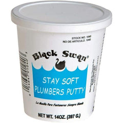 Black Swan - Putty Type: Plumber's Putty Container Size: .14 oz - Makers Industrial Supply