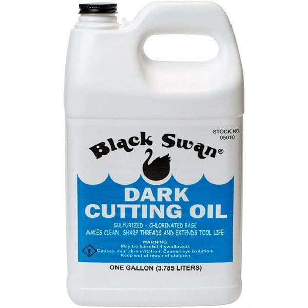 Black Swan - Pipe Cutting & Threading Oil Type: Dark Cutting Oil Container Type: Jug - Makers Industrial Supply