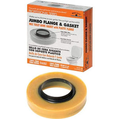 Black Swan - Toilet Repair Kits & Parts Type: Flange & Gasket Material: Petroleum Wax - Makers Industrial Supply