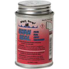 Black Swan - Threaded Pipe Sealants Container Type: Can Container Size: 1/4 Pt. - Makers Industrial Supply