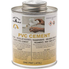 Black Swan - 1 Pt Regular Bodied Cement - Clear, Use with PVC - Makers Industrial Supply