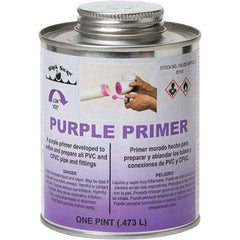 Black Swan - 1 Pt All Purpose Primer/Cleaner - Purple, Use with PVC & CPVC - Makers Industrial Supply